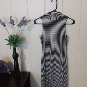 Mock Neck Maxi